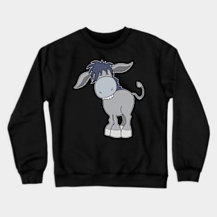 Donkey Cartoon Comic Cute Crewneck Sweatshirt